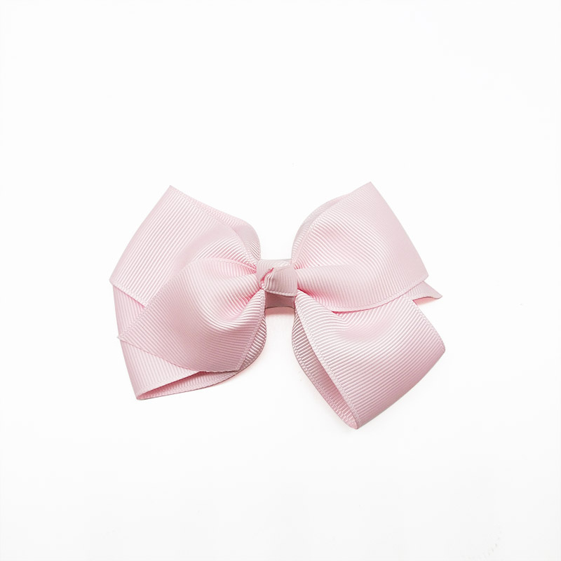 E-Magic fashion customized multicolor hair bow  grosgrain ribbon hair bow cute baby hair bow with alligator clips