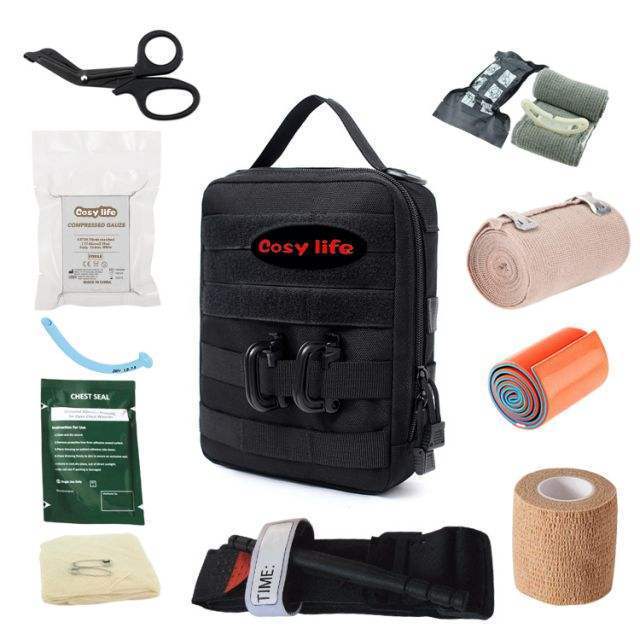 Wholesale Medical First Aid Kits Camping Adventure Trauma Essential Supplies Tactical Medical Kits