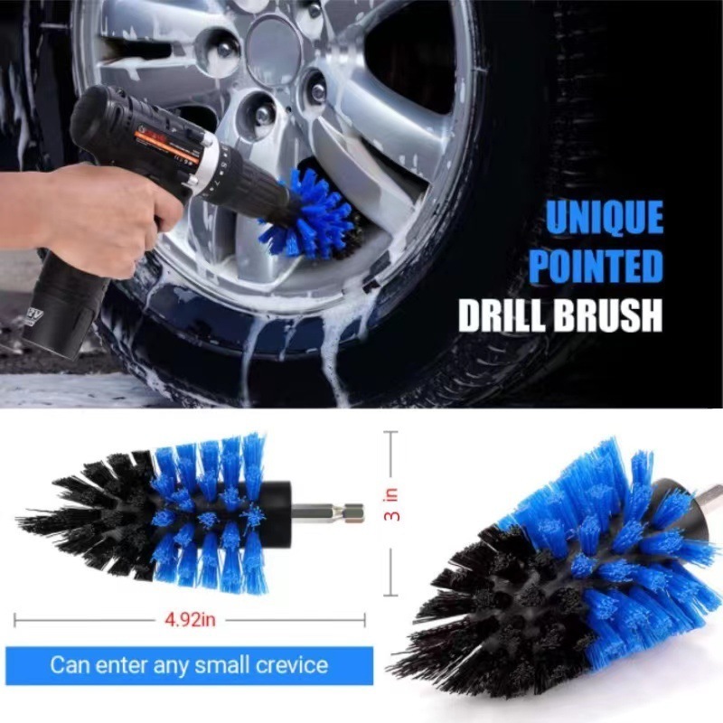 Wholesale Car Wash Waterproof Gloves Wheel Tire Cleaning Car Wash Brush 30 Piece Set