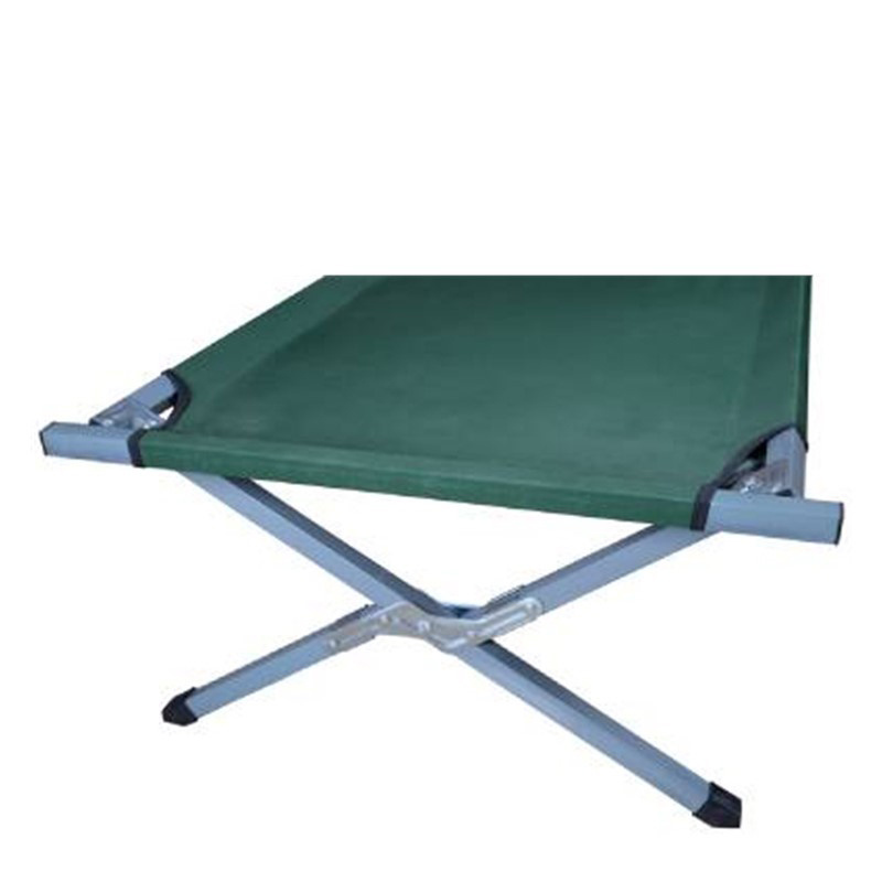 Hot Selling Camp Bed Folding  Cot Bed Outdoor Aluminum Camping Bed For Vacation