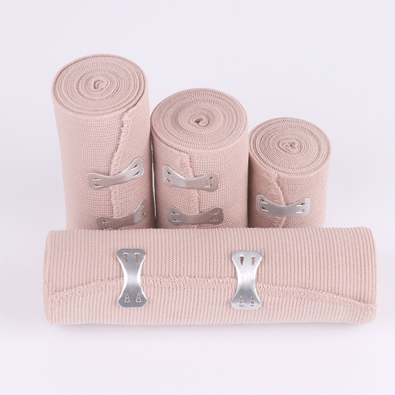 Compression First Aid Trauma Emergency Adhesive Arm Tubular High Elastic Dressing Medical Gauze Tape Roller Bandage