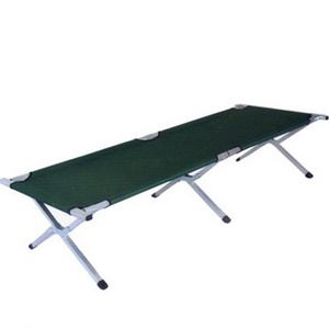 Hot Selling Camp Bed Folding  Cot Bed Outdoor Aluminum Camping Bed For Vacation