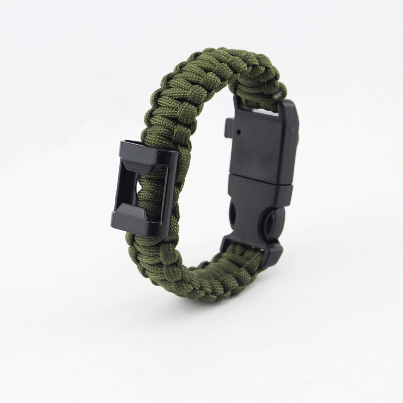 Tactical Outdoor Camping Multifunctional Rope Camping Emergency Survival Paracord Survival Bracelet