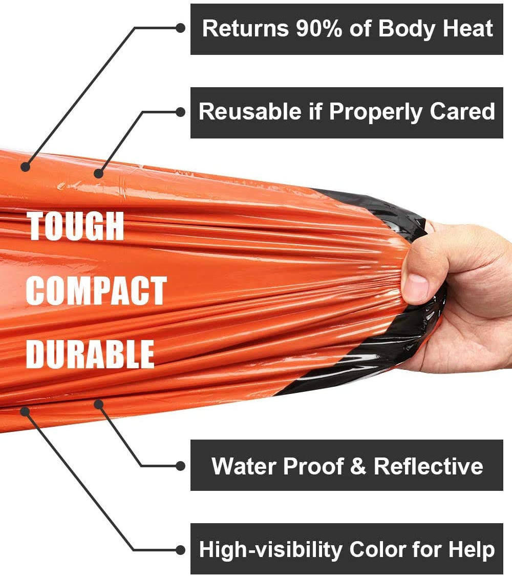 Life Tent Orange Emergency Survival Shelter 2 Person Emergency Tent Use As Survival Tent For Camping Hiking wholesale