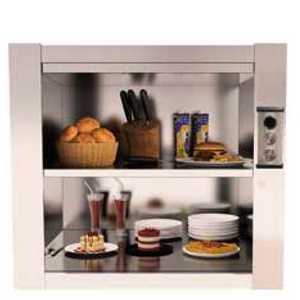 Dumbwaiter Service Lift 50kg Table Type Single Entrance Width 50cm Emak Food Elevator Easy & Quick Assembly