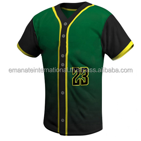 Own Sublimation Team Name Logo High Quality Men Sleeveless Baseball Uniform Breathable Baseball Jersey/Pant Sets