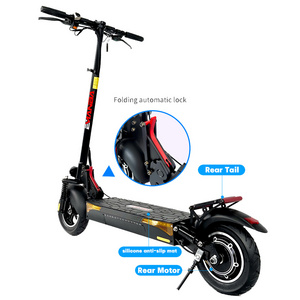 UK EU Stock Dropshiping High Quality 48V 10" Off-road Tires 500W Motor Folding Electric Scooter Foldable