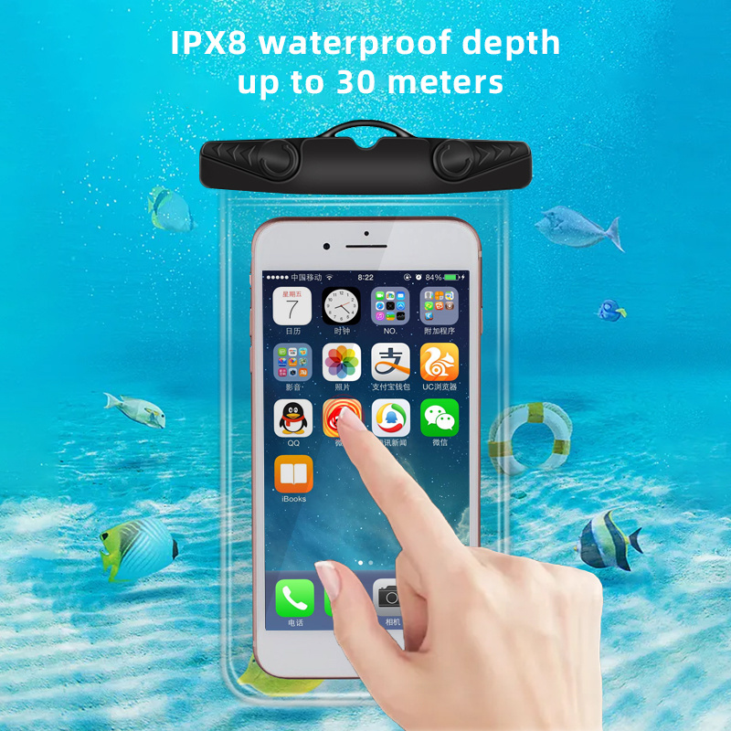 Floating Gasbag Waterproof Outdoor Bag Phone Case For iphone 13 12 Pro Max Samsung Xiaomi IPX8 BSCI ROHS Certified Summer Cover