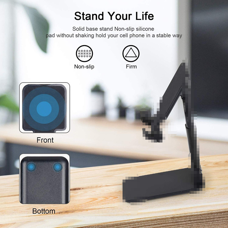 Universal Desktop Mobile Phone Holder Stand for IPhone IPad Adjustable Tablet Foldable Table Cell Phone Desk Bracket Holder