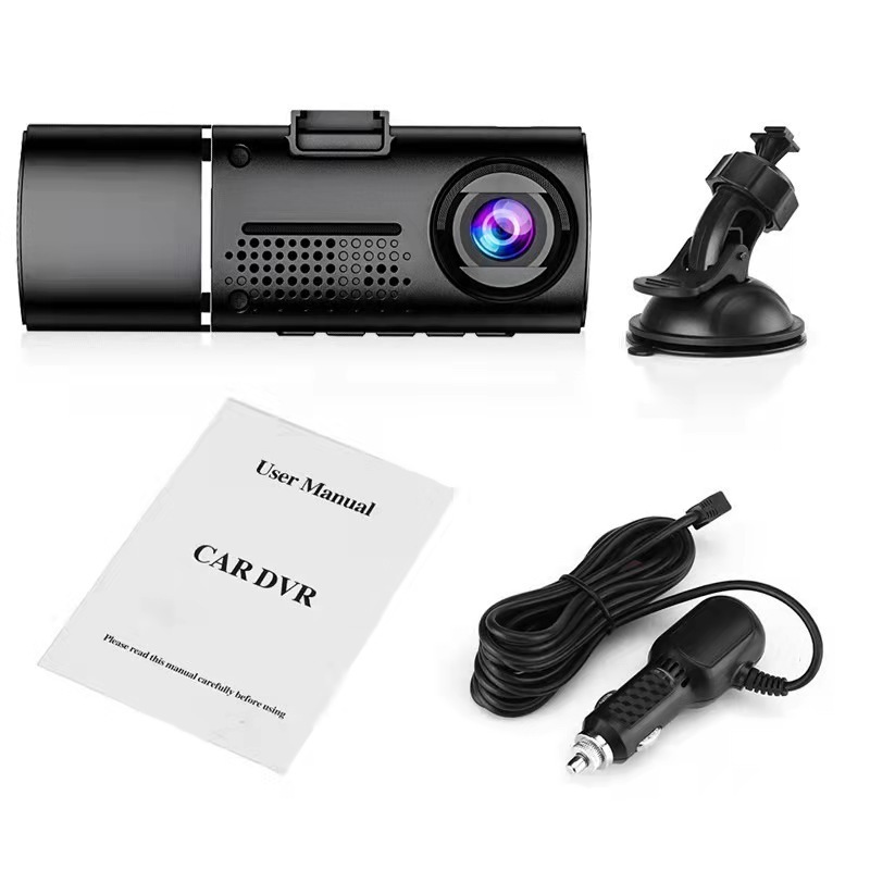 Dual Camera Dual Lens 1080p HD 1.5 Inch Car Driving Recorder