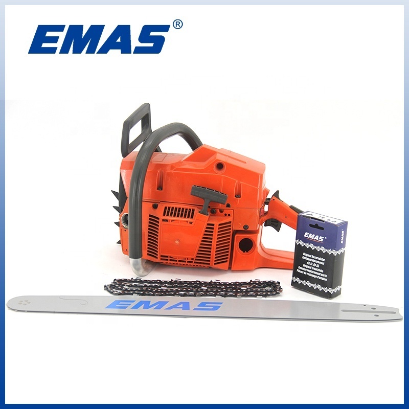 EMAS Professional and Power Garden Tools Tree Cutting Machines 72cc Gasoline Chain saw