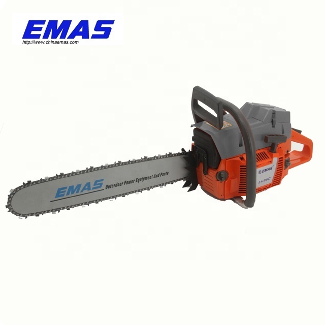 EMAS Hot sale powerful 84cc chainsaw Gas Chain saw with 24