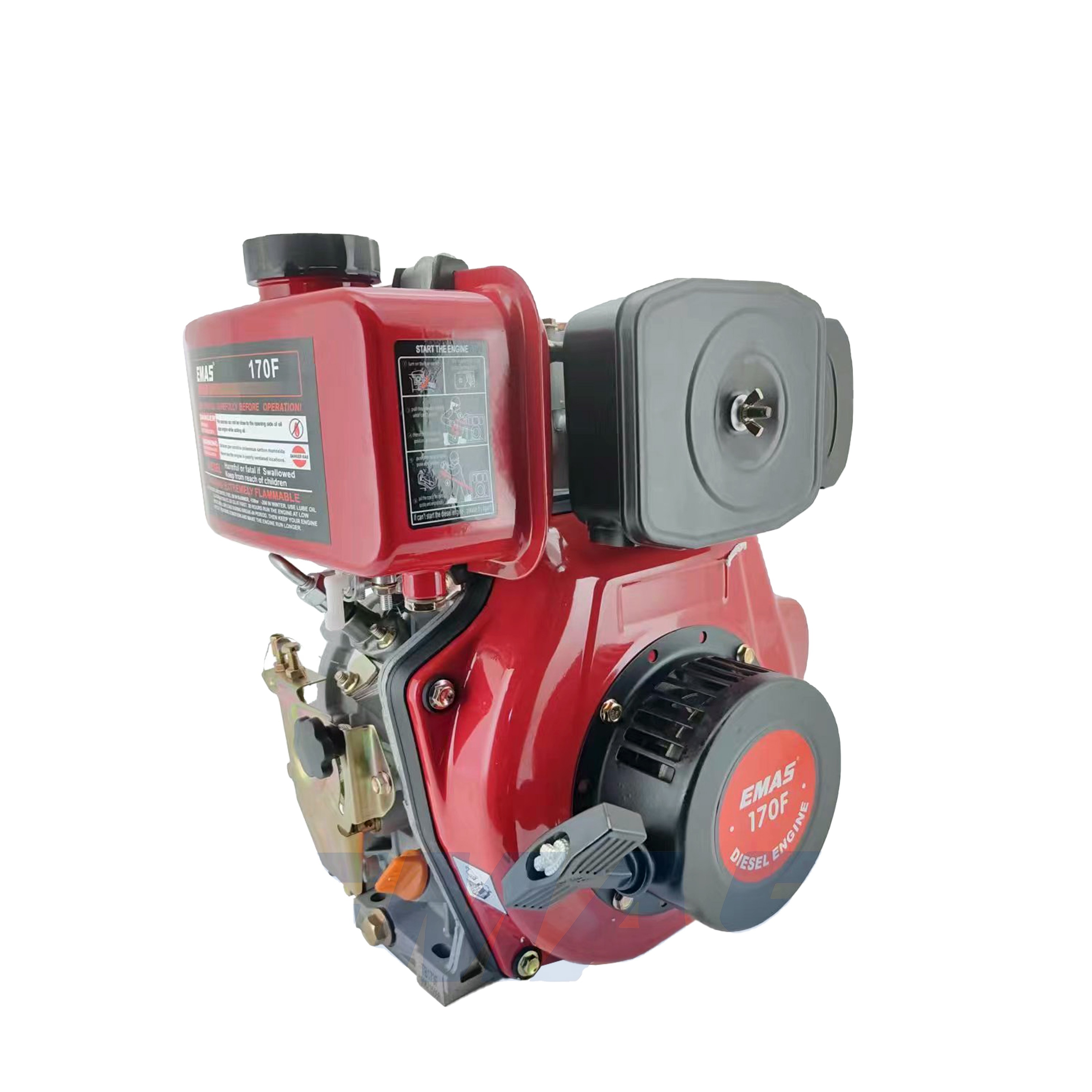 EMAS 211cc Small Air cooled Single Cylinder 5HP Small Diesel Engine 170F