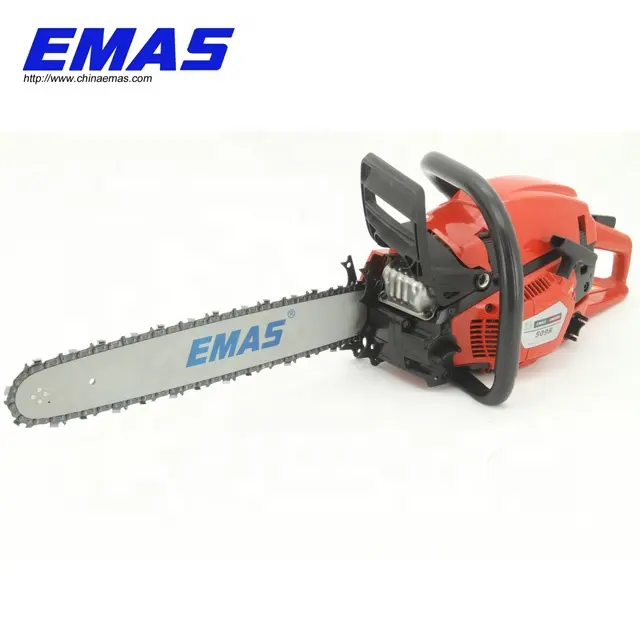 EMAS TREE CUTTING MACHINE  54CC GASOLINE CHAINSAW WITH HEMELT