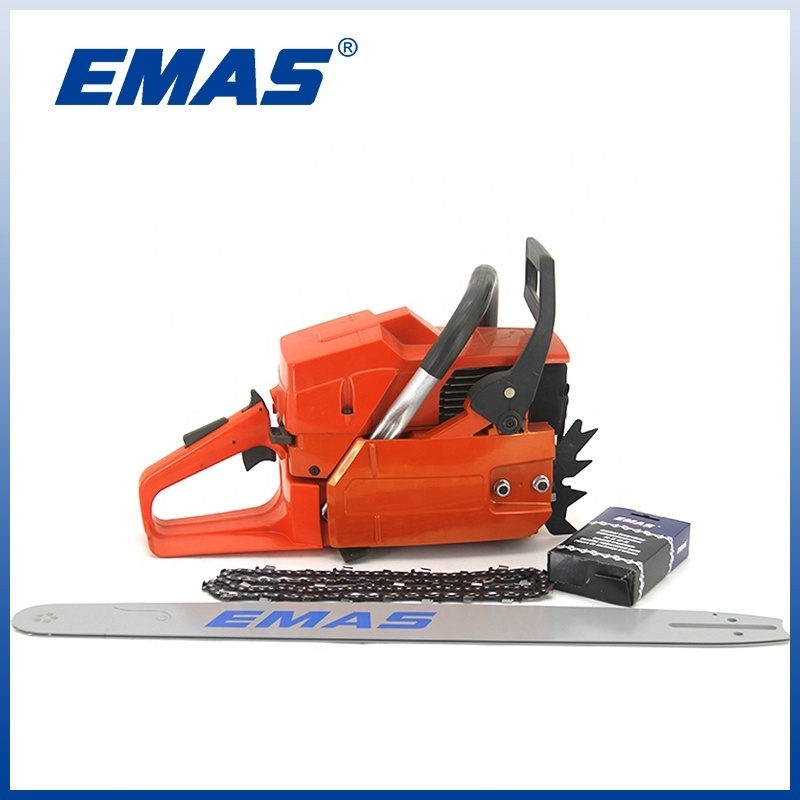 EMAS Professional and Power Garden Tools Tree Cutting Machines 72cc Gasoline Chain saw