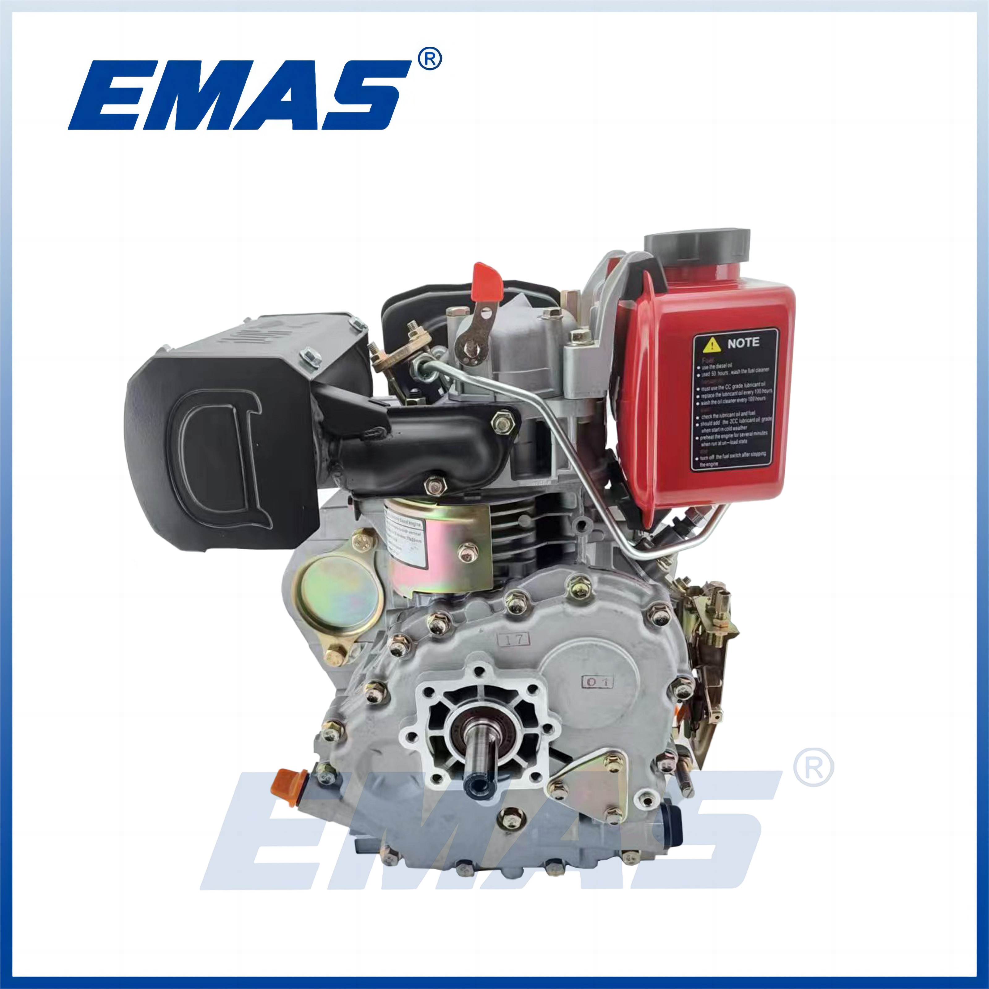 EMAS 211cc Small Air cooled Single Cylinder 5HP Small Diesel Engine 170F