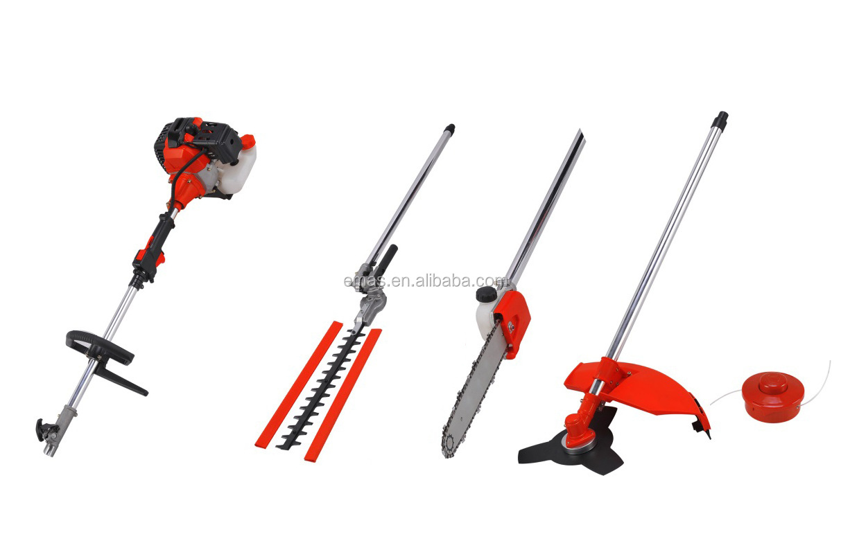 Emas 26cc/33cc/43cc/52cc gasoline multi-function brush cutter for Chinese Grass trimmer