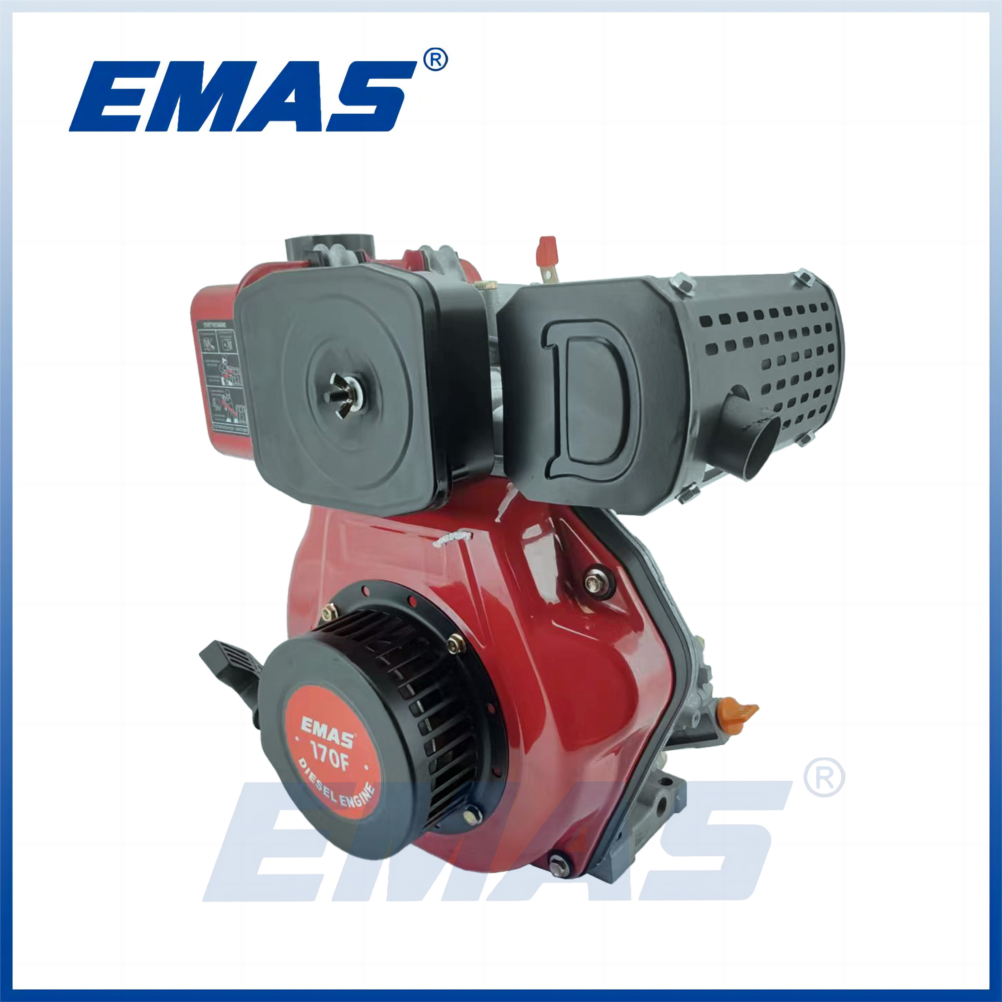 EMAS 211cc Small Air cooled Single Cylinder 5HP Small Diesel Engine 170F