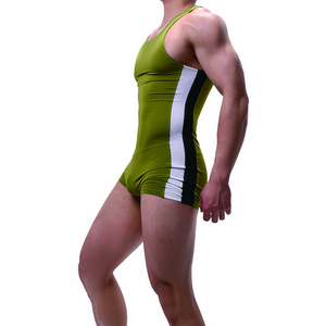 Wholesale Custom Made Spandex Wrestling Tights  Wrestling Suits Wrestling Singlets for Men Women