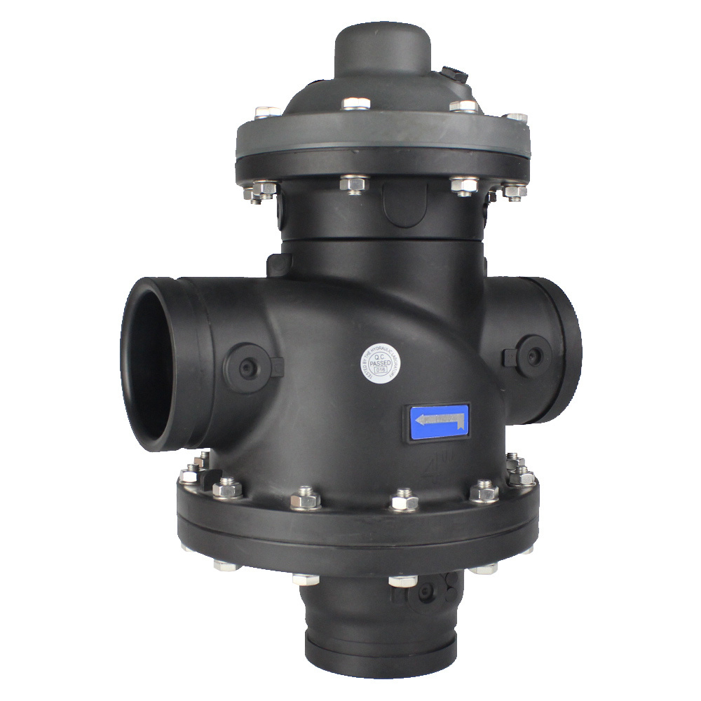 Baldr Back flushing irrigation controller valves for agricultural