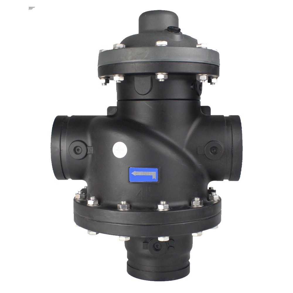 Baldr Back flushing irrigation controller valves for agricultural