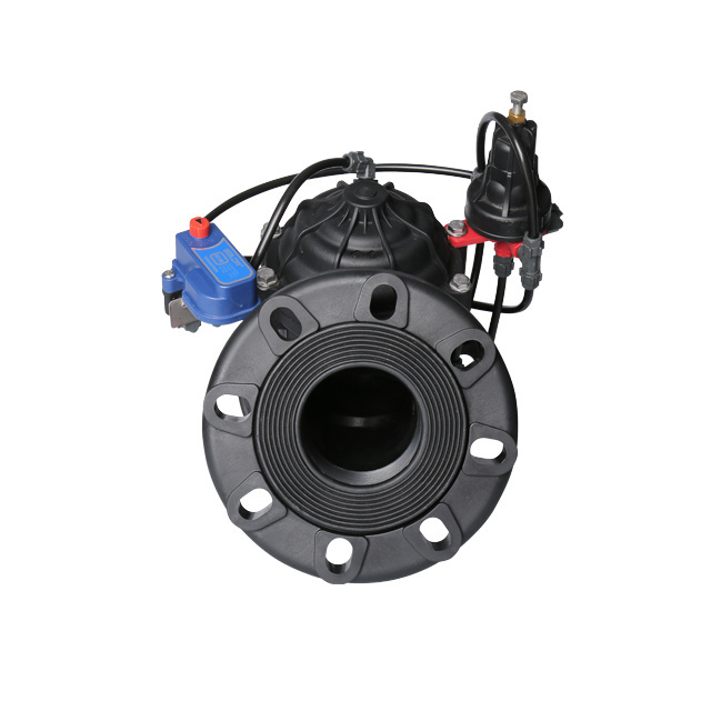 4 inch solenoid valve plastic agriculture irrigation water treatment electric control ac dc latching pulse DN100 Flange