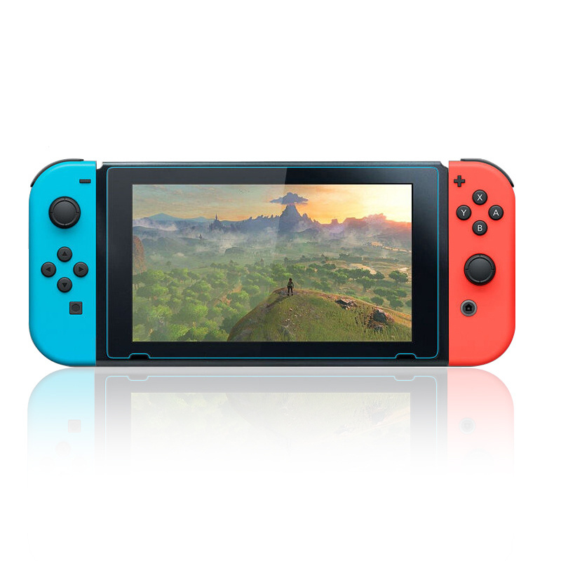 Screen Protector For Nintendos Switch Lite OLED NS Tempered Glass HD  Protective Glass Anti-shatter With Paper Box