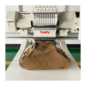 one head embroidery machine 12 15 needles hat automatic embroidery machine price Machine a broder