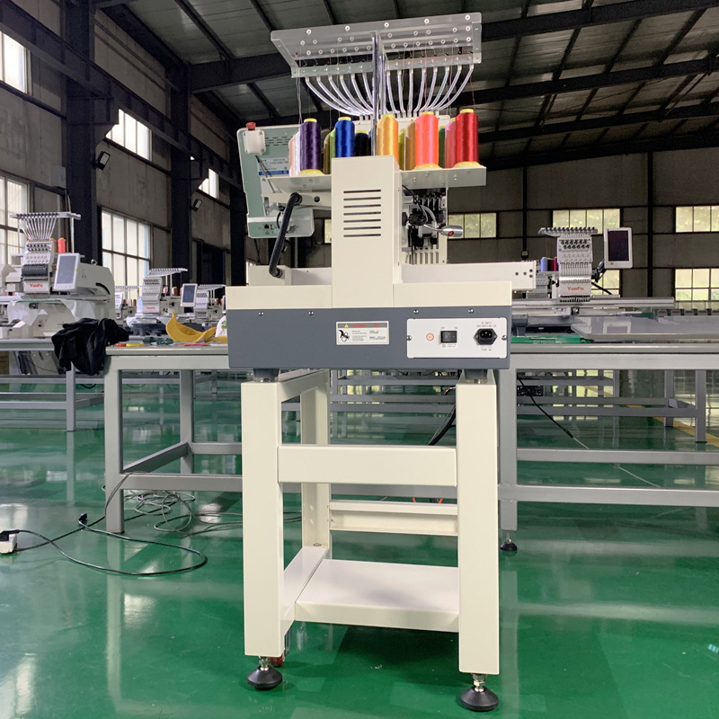 Computerized single head embroidery machine 15 needle similar to tajima embroidery machine price