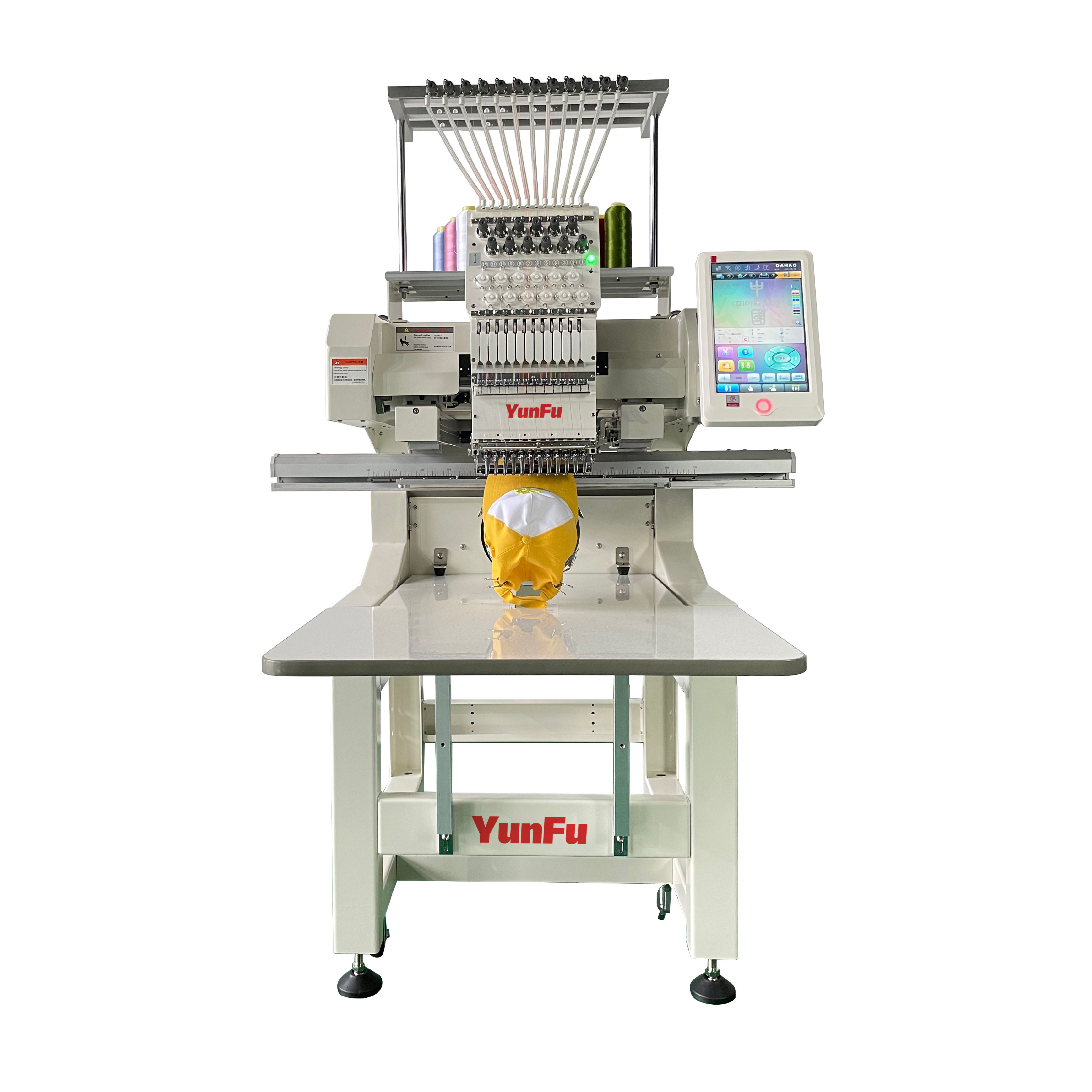 one head embroidery machine 12 15 needles hat automatic embroidery machine price Machine a broder