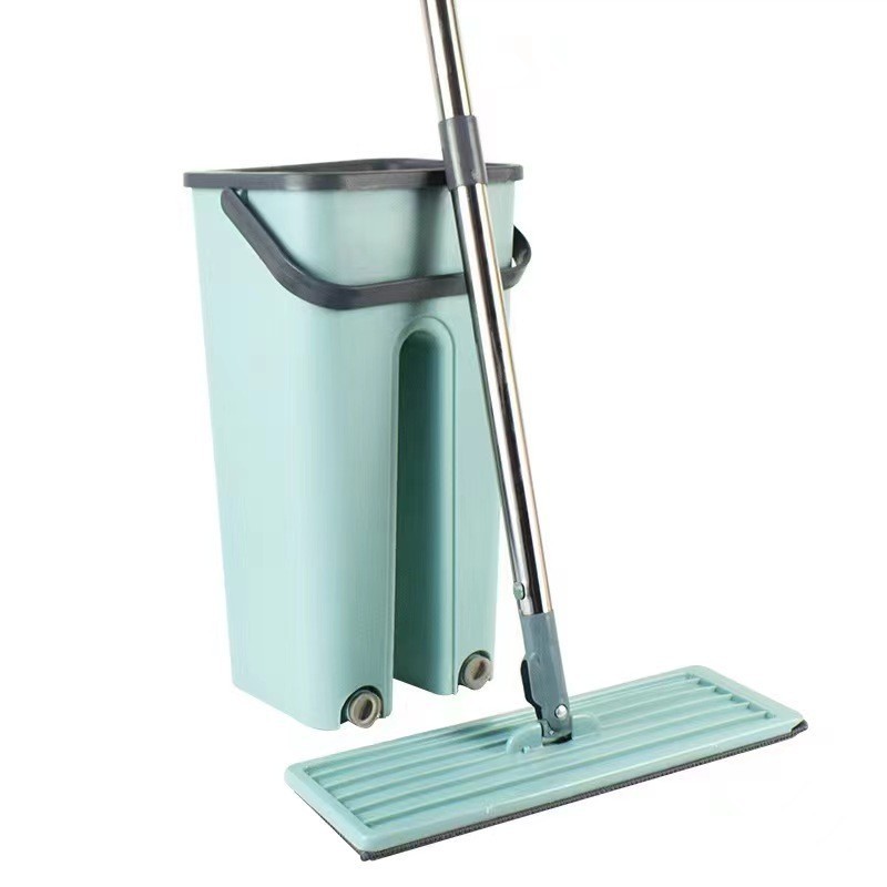 Hot Sale Mop and Bucket Set Floor Cleaning Easy to Dry Mop Set Saving Space Mop Set with Bucket