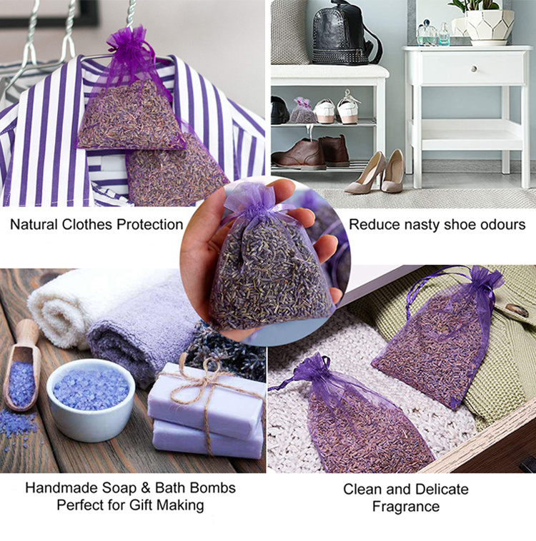 aroma bags products scented decorations dried lavender  flower sachets seeds bag dried lavender buds herb sachets bags