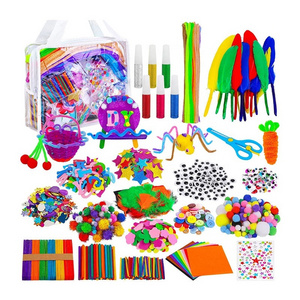 Arts and Crafts Supplies Toys School DIY Boys Girls Learning Crafting Project for Kids