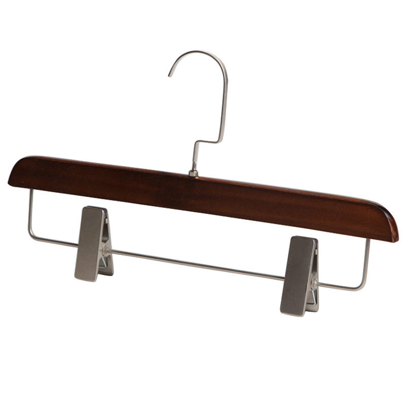 wholesale Multifunctional Space Saving  hanger wood cloth hangers for boutiques custom clothing extension hangers