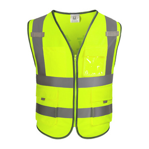 Safety Vests Reflective Waterproof Workwear Horse Riding Safety Reflective Jacket High Visibility Industrial Safety Vest