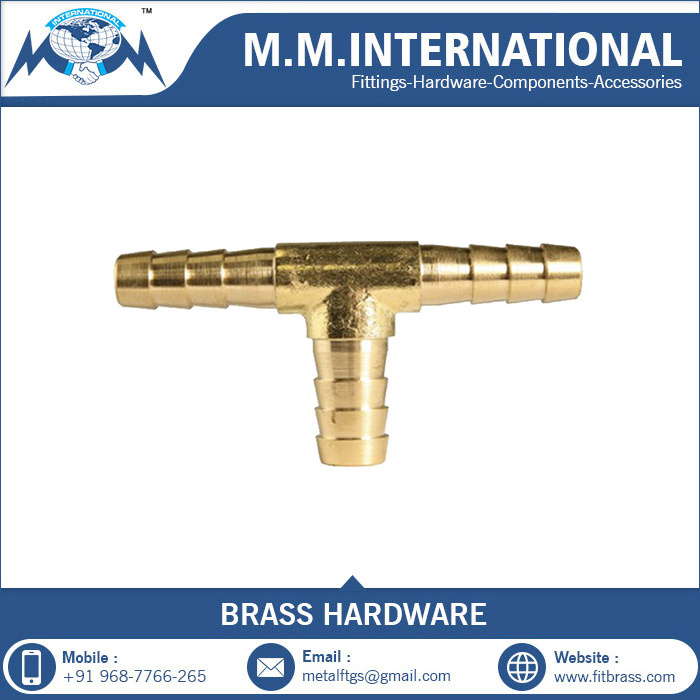 Brass Four Way Cross Tee Pipe Fitting Forged High Pressure Compression Water Air Gas Hose Fittings Connections 4 Way