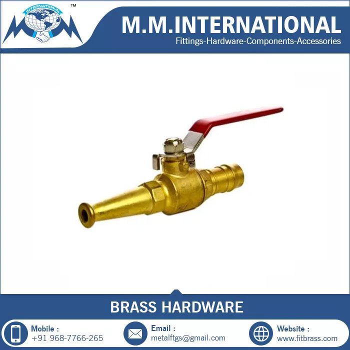 New Arrival Brass Hose Reel Nozzle Valve 25 mm Available at Wholesale Prices from Indian Manufacture