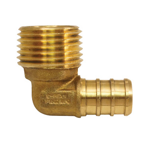 Brass Barb Elbow Pipe Fitting Price Custom High Quality Any Sizes 90 Degree Brass Forged Hose Fitting Elbow With Nozzle