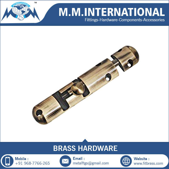 Wholesale Supplier of Door Accessories Brass Tower Bolt for  Door Handles at Wholesale Price from India