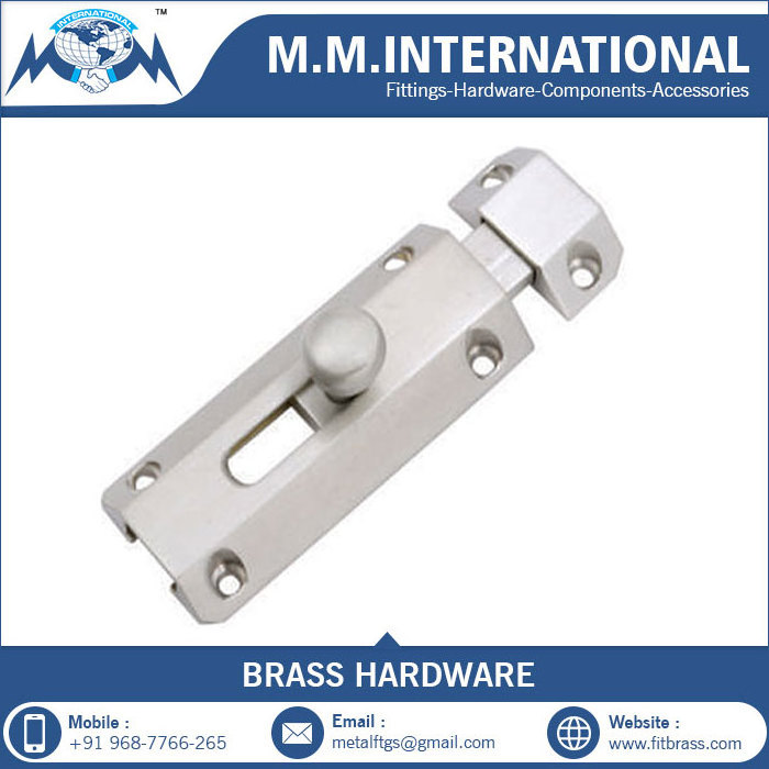 Wholesale Supplier of Door Accessories Brass Tower Bolt for  Door Handles at Wholesale Price from India