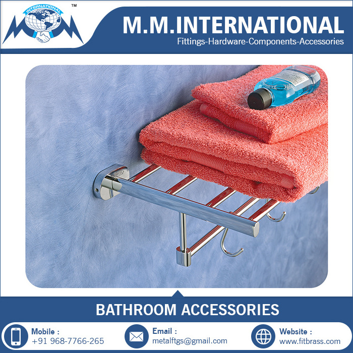 Chrome Finishing Towel Rack