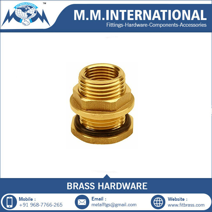 Hot Selling Brass Male Female Tank Connectors for Hoses Fittings At Best Wholesale Price  From India