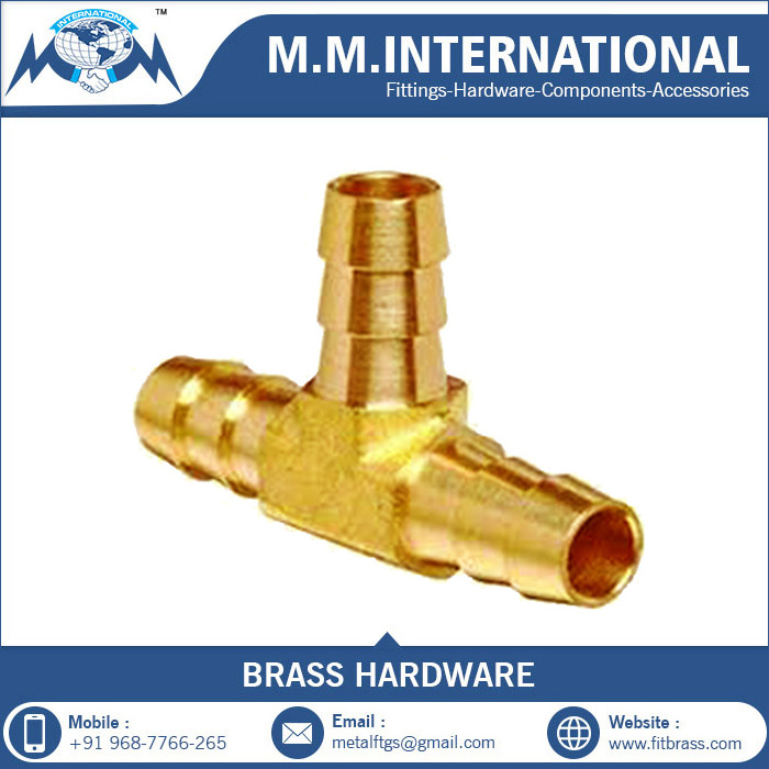 Brass Four Way Cross Tee Pipe Fitting Forged High Pressure Compression Water Air Gas Hose Fittings Connections 4 Way