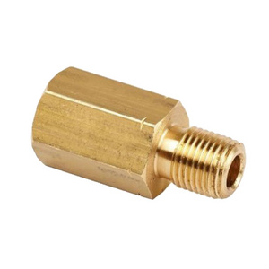 Brass Reducing Female Male Threaded Adaptor Spacer Gas Adapter For Compression Fittings High Strength Material