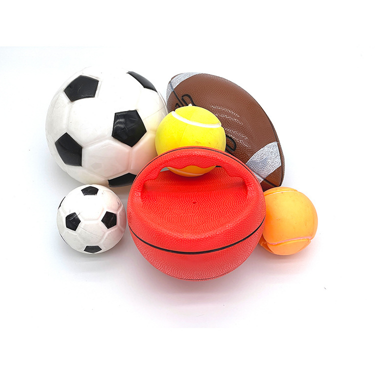 New Design Modern Pet Dog Chew Rubber TPR Sport Indestructible Toy Ball Soccer Or Tennis Ball