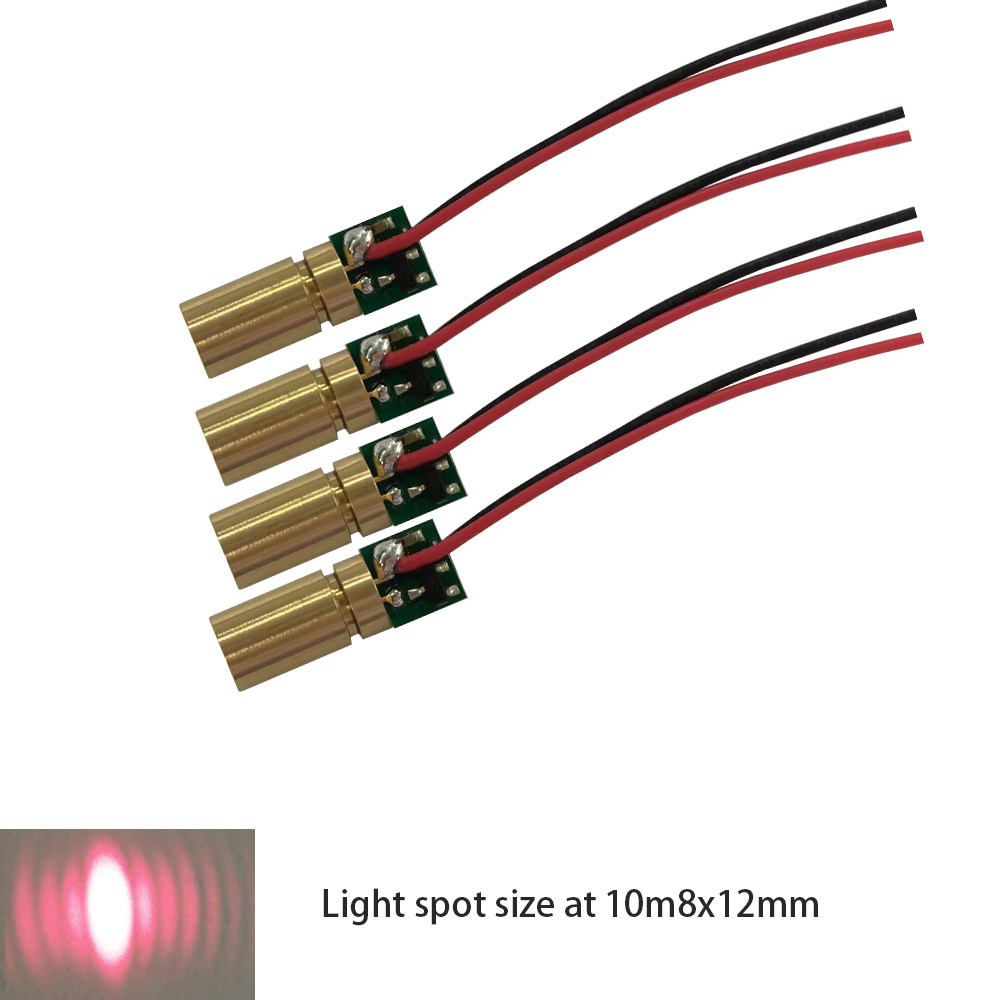 new design laser diode module  MINI red 650 nm 5mw mini size 6MM diameter red dot generator collimator red laser module