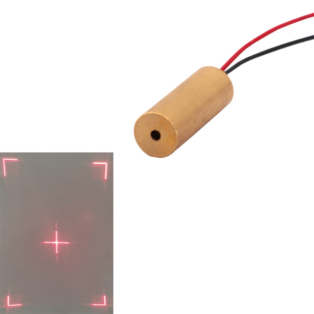 High End red Laser Module 10mW 650nm red dot/line /DOE cross Laser Module grid pattern red laser modules diffractive optics