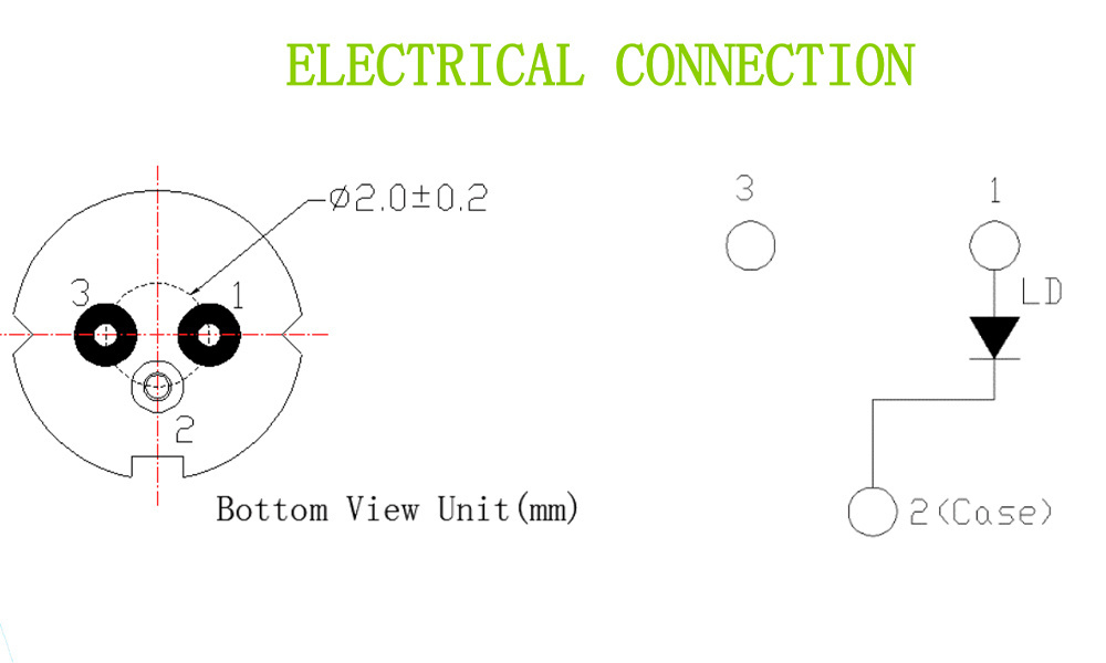 High End Laser Diode  For laser modules 635nm 405nm 450nm 785nm 808nm 980nm 5mw- 500mw  5.6MM