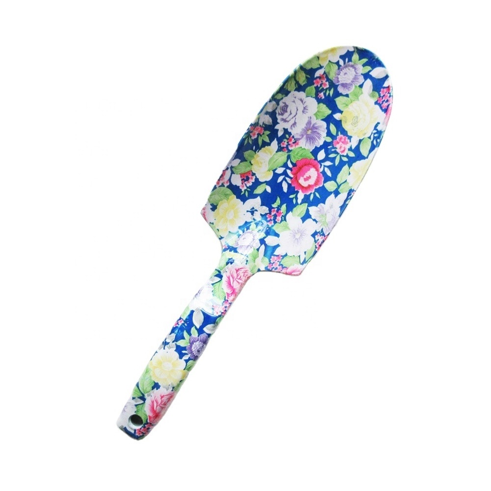 Aluminum floral decorative lady mini garden spade