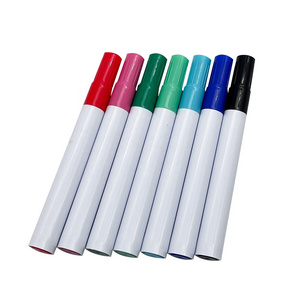 Hot sale cheap fancy custom design colored dry erase marker school office whiteboard pen temporary white board marker pen set